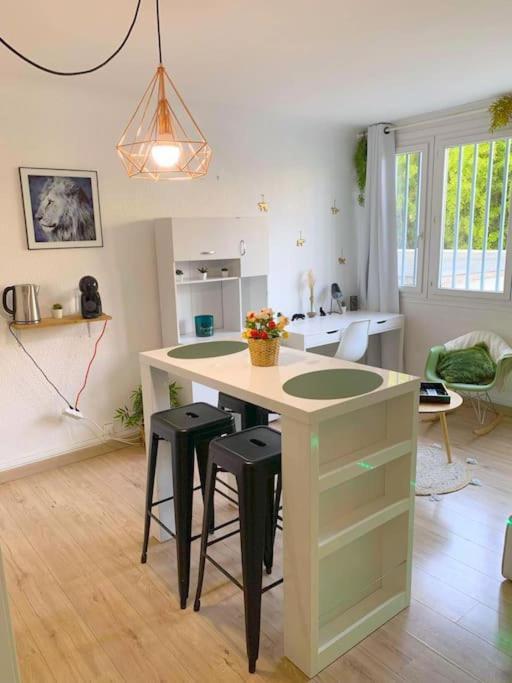 Appartamento Studio proche Centre WIFI parking Montpellier Esterno foto