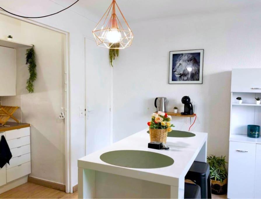 Appartamento Studio proche Centre WIFI parking Montpellier Esterno foto