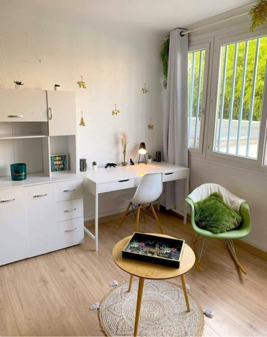 Appartamento Studio proche Centre WIFI parking Montpellier Esterno foto